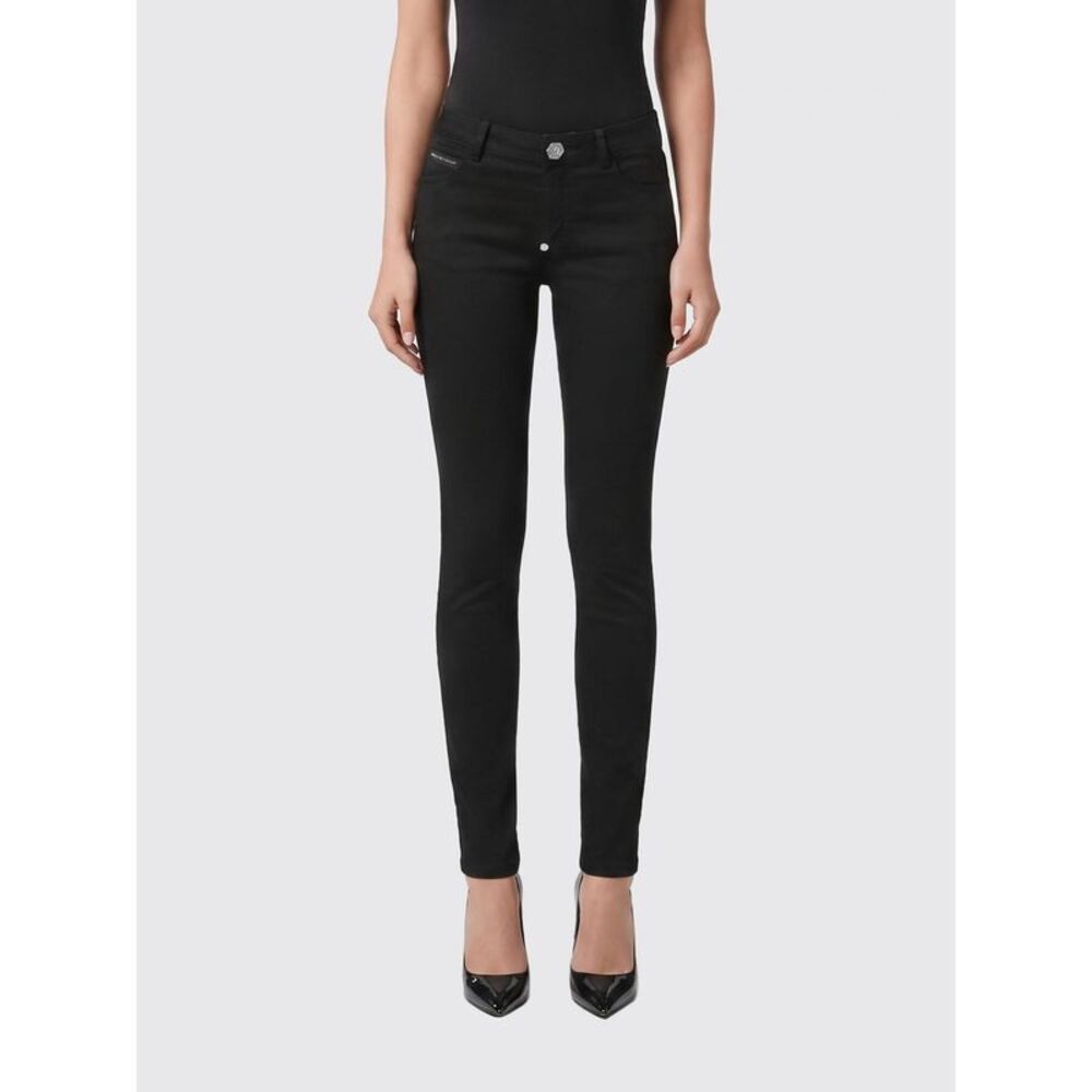 Philipp Plein Women Skinny Fit Stretch Denim Jeans Philipp Plein